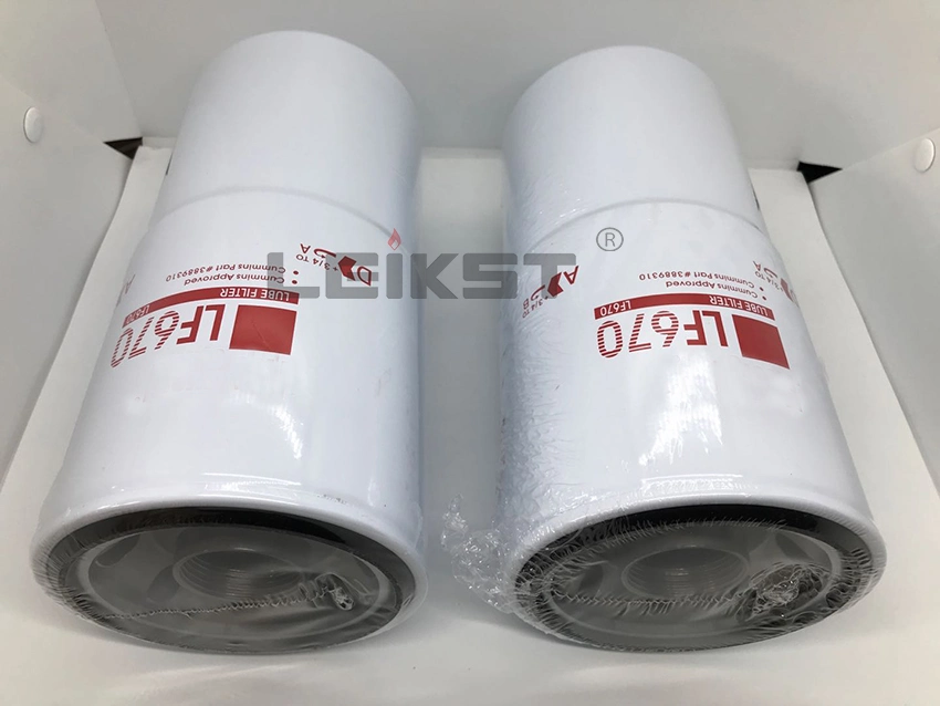 Leikst Lf9009 3889310 Lf16175 Fuel Oil Filter Head P554403 3315843 Lf670 P551670 Excavator Diesel Fuel Water Separator Filter Factory Fs1212 So10011