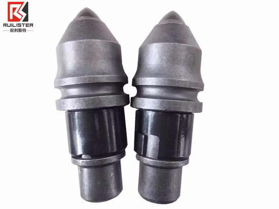 Ruilister Bullet Teeth B47K22h for Rotary Drilling Rig Auger Buckets Carbide Bullet Teeth