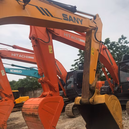 21 Ton Used Secondhand Sany Sy215c-9 Hydraulic Crawler Track Construction Machinery Equipment Backhoe Excavadora Usada Excavatrice Excavator Excavators