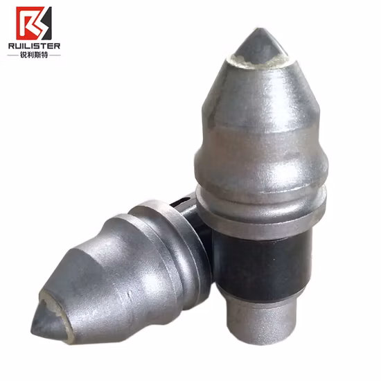 Ruilister Bullet Teeth B47K22h for Rotary Drilling Rig Auger Buckets Carbide Bullet Teeth