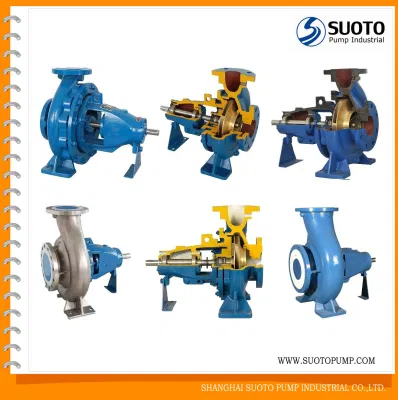 Produttori di pompe centrifughe orizzontali in acciaio inossidabile con aspirazione finale